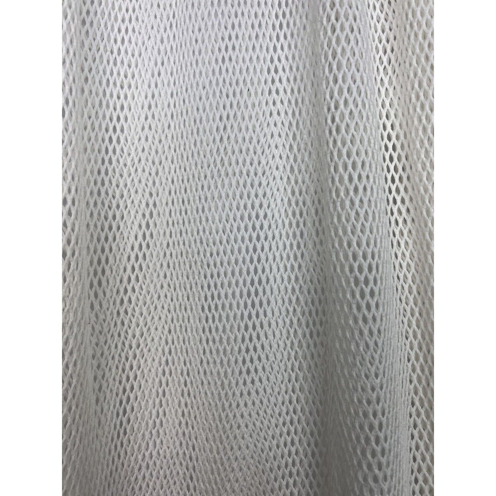 Tigre Et Tigre Rare Jayme Womens Dress M/L Ivory Net short Sleeve Midi USA - Picture 7 of 12